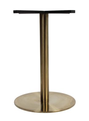 Rome Brass Disc Table Base