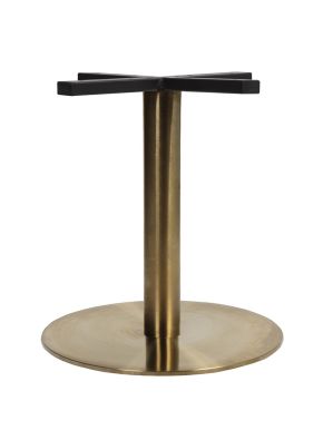 Rome Brass Disc Coffee Table Base