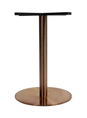 Rome Copper Disc Table Base