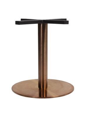 Rome Copper Disc Coffee Table Base