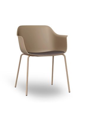 Shape Upholstered 4 Legs Armchair