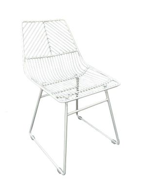 Silo Metal Arrow Wire Chair