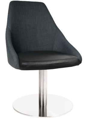 Stockholm Stainless Steel Disc Chair