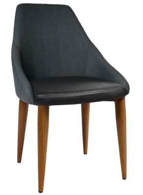 Stockholm Light Oak Metal Chair