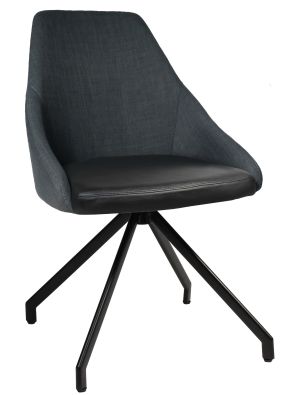 Stockholm Black Trestle Chair