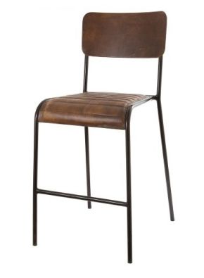 Toscano Iron Leather Chair