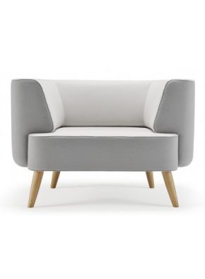 Unit Armchair Grey - Front