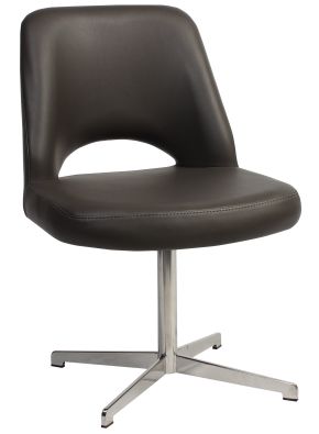 Albery Vinyl Stainless Steel Blade Chair