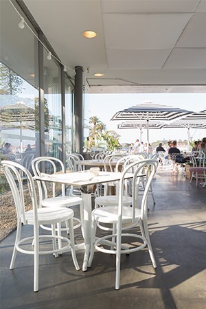 Poolside Cafe at Andrew (Boy) Charlton