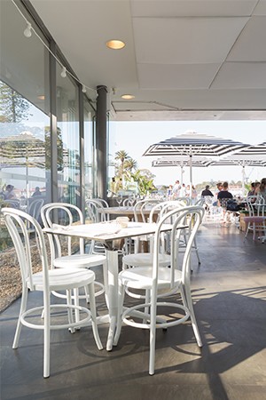 POOLSIDE CAFE AT ANDREW (BOY) CHARLTON